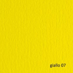 Cartoncino Elle Erre 70x100cm 220gr giallo 107 Fabriano blister 10 fogli