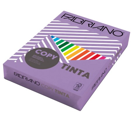 Carta Copy Tinta A4 80 gr colori forti violetto Fabriano conf. 500 fogli