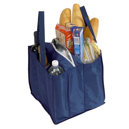 Borsa Comby Bag per la spesa a scomparti 30 x 30 x 30 cm blu Berni Group