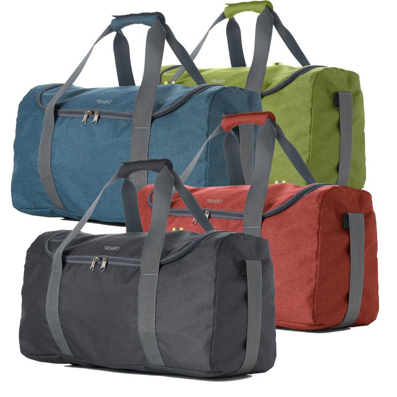 Borsa Sport Ready colori assortiti in tessuto tecnico 48x20x27cm InTempo