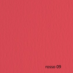 Cartoncino Elle Erre 70x100cm 220gr rosso 109 Fabriano blister 10 fogli