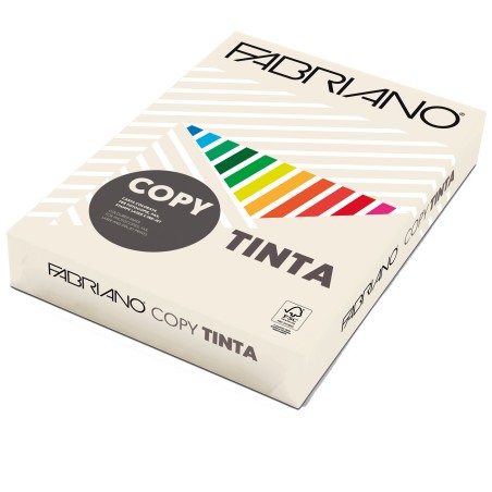 Carta Copy Tinta A3 160 gr colori tenui avorio Fabriano conf. 125 fogli