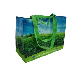 Borsa ripiegabile per la spesa con ganci PP 38 x 43 x 20 cm Berni Group