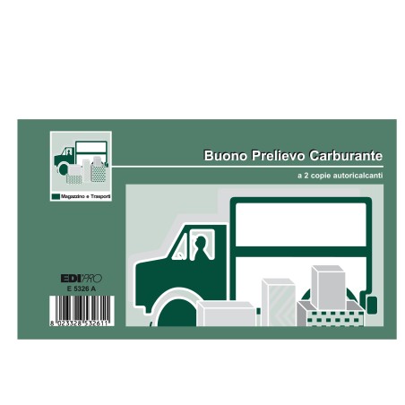 Blocco prelievo carburante 50/50 fogli autoricalcanti 9