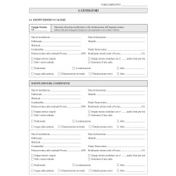 Libretto impianto climatizzazione Lombardia 297 x 210mm 48 fogli Edipro