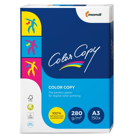 Carta Color Copy 320 x 450 mm 280 gr bianco Sra3 Mondi conf. 150 fogli