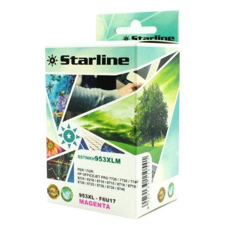 Starline Cartuccia ink Compatibile per HP 953XL Magenta HPF6U17AE 26ml