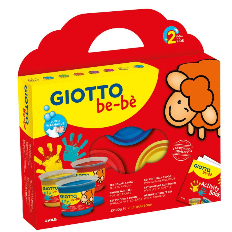 Supercolori a dita 100 ml rosso