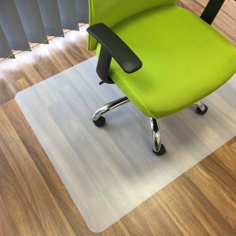 Tappeto Chair Mat salvapavimenti 90 x 120 cm vinile trasparente Velcoc