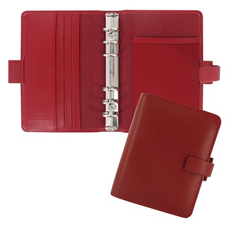 Organiser Metropol Pocket similpelle rosso 14