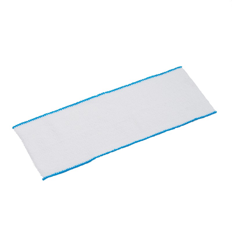 Panno Mop Swispo bianco con bordo blu 44 x 14 cm Vileda conf. 50 pezzi