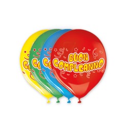 Palloncini in lattice Ø 30 cm Buon Compleanno Big Party conf. 20 pezzi