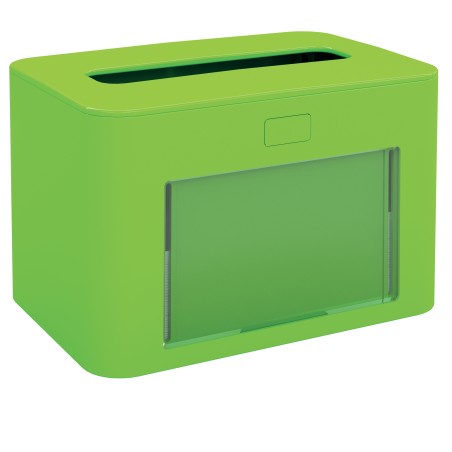 Dispenser personalizzabile per tovaglioli interfogliati verde Papernet