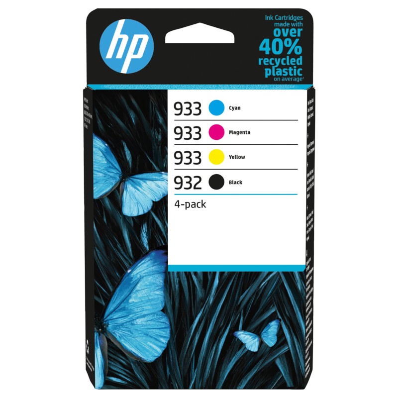 Hp Confezione 4 inchiostri originale Nero/Ciano/Magenta/Giallo 6ZC71AE