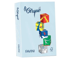 Carta Le Cirque A4 160 gr celeste pastello 101 Favini conf. 250 fogli