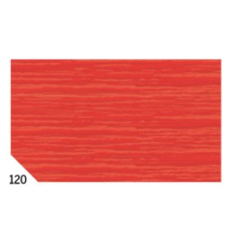 Carta crespa 50 x 250 cm 48 gr/m² rosso 120 Rex Sadoch conf.10 rotoli