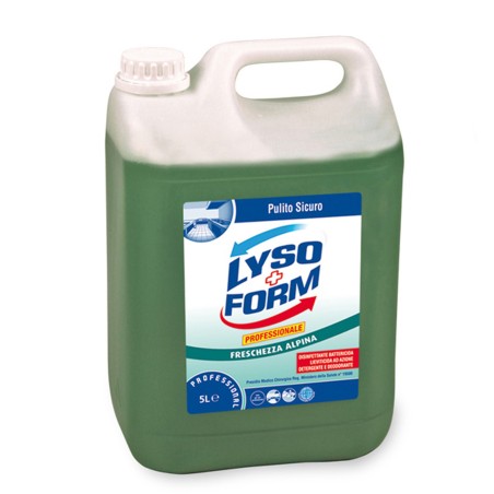 Detergente disinfettante per pavimenti freschezza alpina 5 L Lysoform