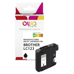 Armor Cartuccia ink Compatibile per Brother LC123 Nero K20534OW 18 ml