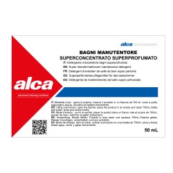 Manutentore Bagni Linea Monodose superprofumato Alca bustina da 50 ml