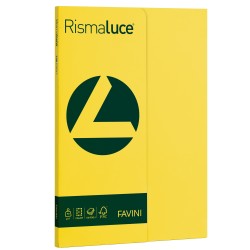 Carta Rismaluce Small A4 90 gr giallo sole 53 Favini conf. 100 fogli