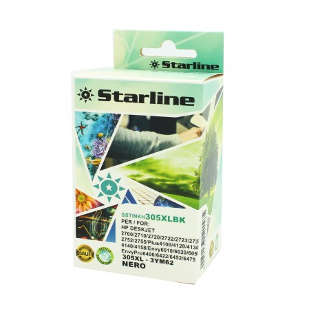 Starline Cartuccia Ink Compatibile per HP 305XL Nero 3YM62AE 240 pag