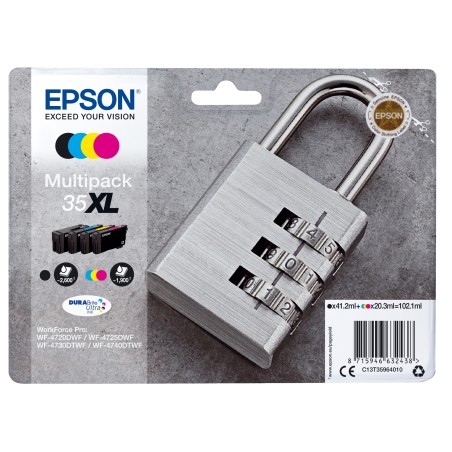 Epson Cartuccia ink 35XL C/M/Y/K C13T35964010 C/M/Y 20