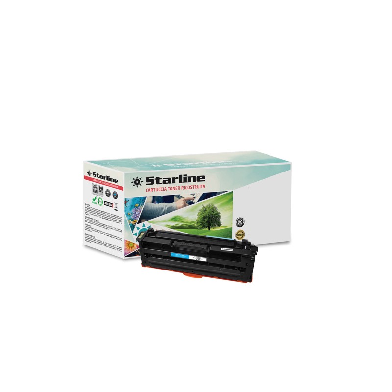 Starline Toner Ricostruito per Samsung Ciano CLTC506L/ELS 3.500 pag