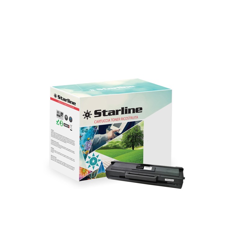 Starline Toner Ricostruito per Samsung Nero mlTD1042S/ELS 1.500 pag