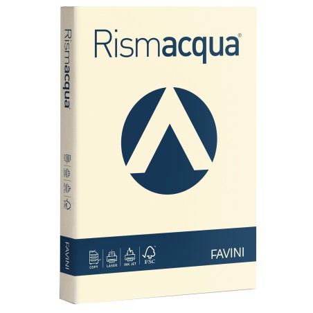 Carta Rismacqua Standard A4 90 gr avorio 110 Favini conf. 300 fogli