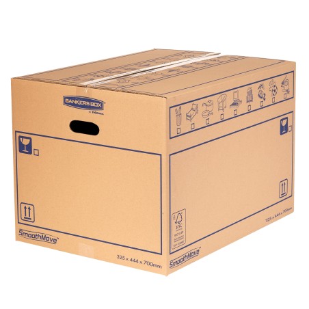 Scatola SmoothMove per traslochi standard 100 L cartone Bankers Box