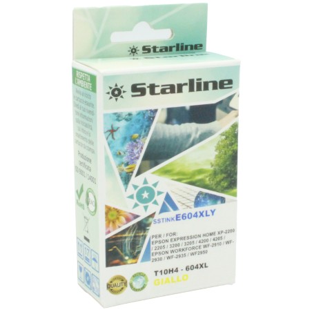 Starline Cartuccia compatibile Ananas 604XL Giallo JNEP604Y 350 pag