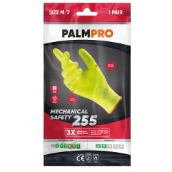 Guanti mechanical Safety Palmpro 255 taglia M giallo fluo Icoguanti