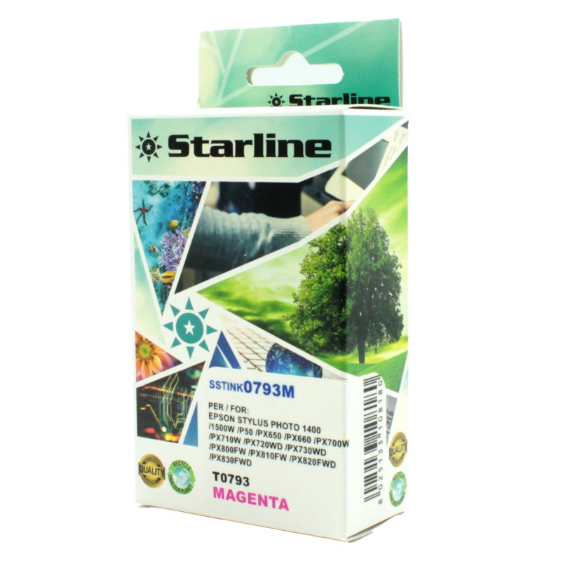 Starline Cartuccia ink per Epson Magenta C13T07934010 T0793 13