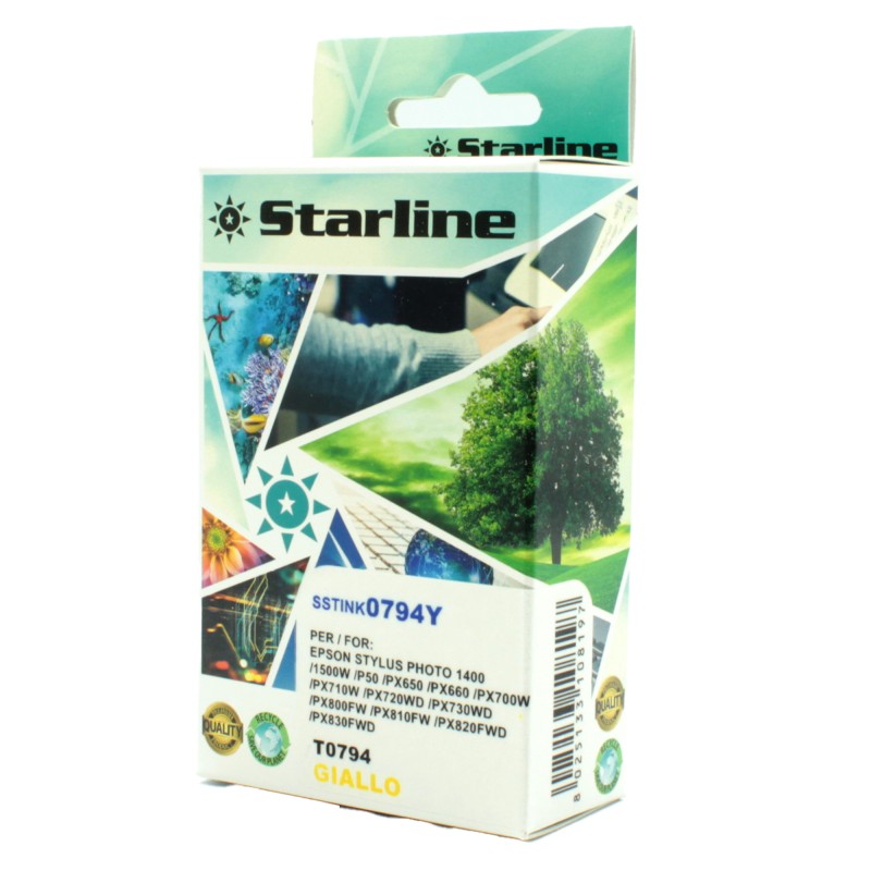 Starline Cartuccia ink per Epson Giallo C13T07944010 T0794 13