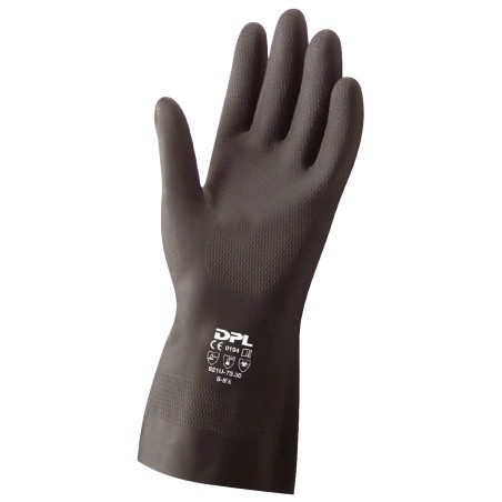 Guanti chemical Safety Palmpro 363 taglia M nitrile nero Icoguanti