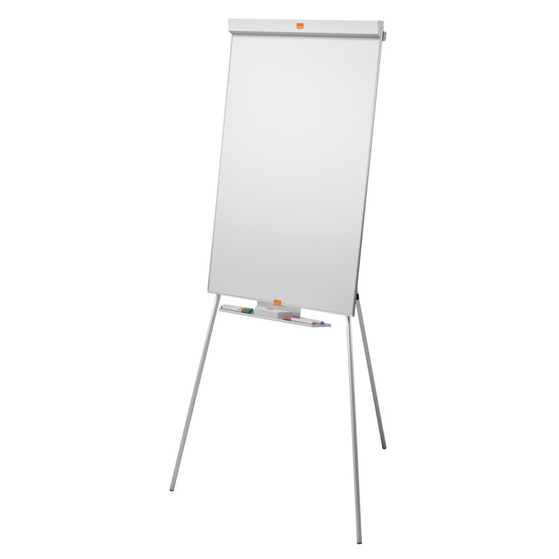 Lavagna portablocco Classic su treppiede 100 x 67,5 cm bianco Nobo