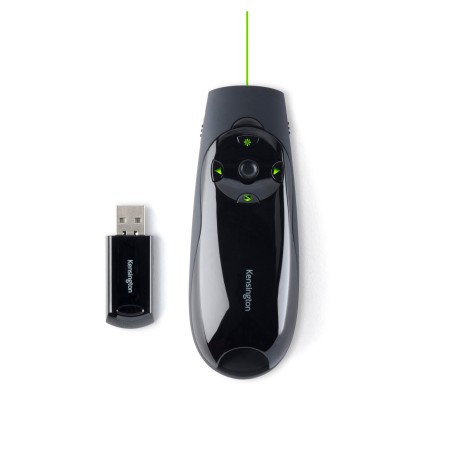 Telecomando Presenter Expert™ con puntatore laser verde Kensington