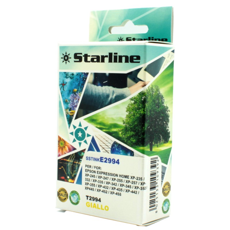 Starline Cartuccia ink per Epson Giallo C13T29944012 29 XL 9