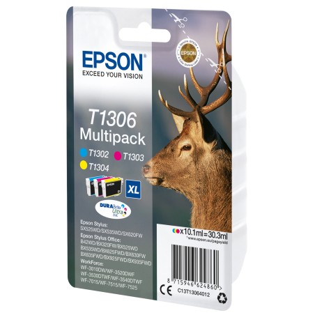 Epson Multipack Cartuccia ink C/M/Y T1306 C13T13064012 10