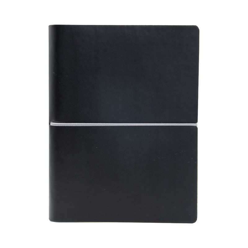 Taccuino Evo Ciak 9 x 13 cm fogli a righe copertina nero In Tempo