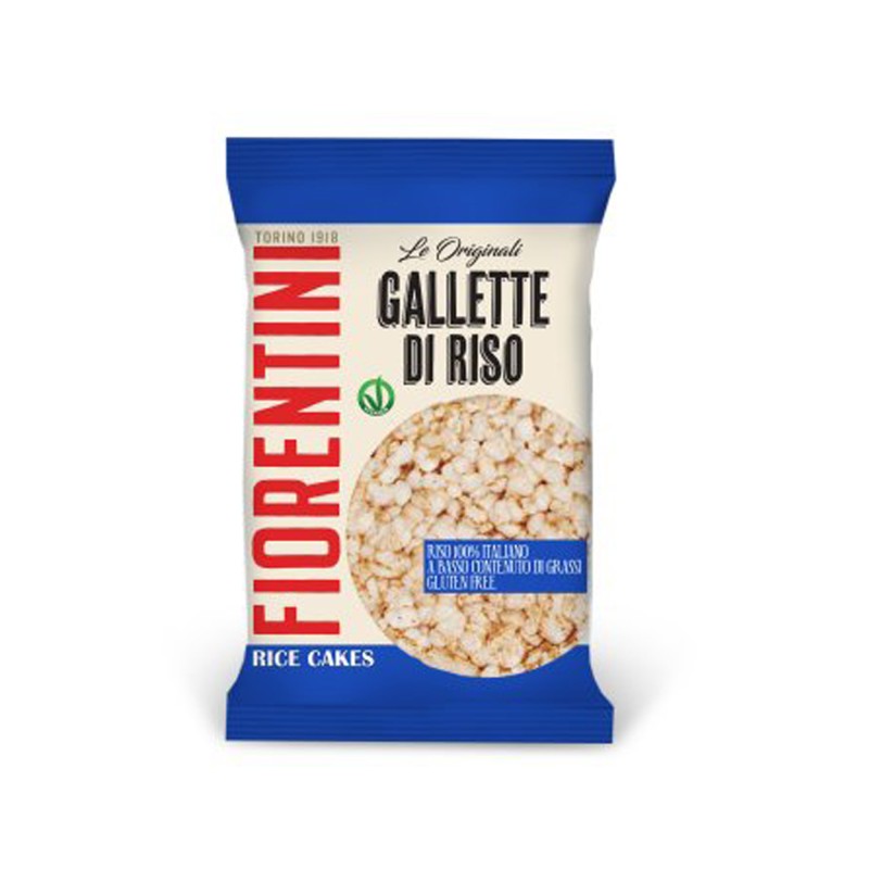 Gallette riso Fiorentini conf. 30 pezzi (monoporzione 16 gr cad.)