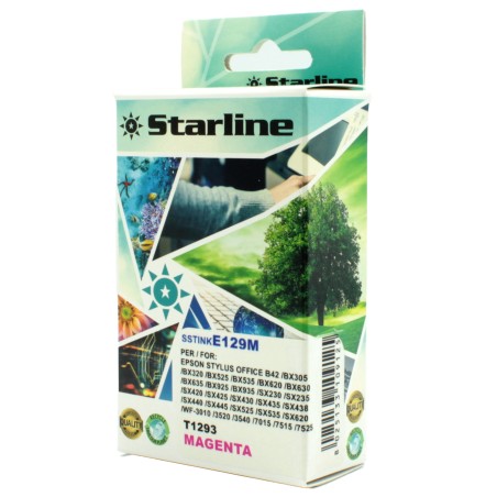 Starline Cartuccia ink per Epson Magenta C13T12934012 T1293 10ml