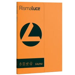 Carta Rismaluce Small A4 90 gr arancio 56 Favini conf. 100 fogli