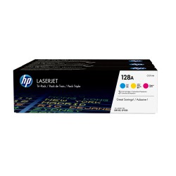 Hp Confezione 3 Toner originale 128A C/M/Y CF371AM 1.300 pag cad