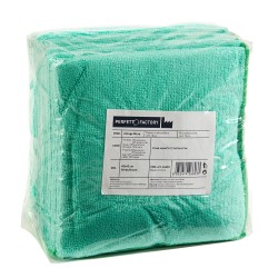 Panni microfibra Ultrega 40 x 40 cm verde Perfetto pack 10 pezzi