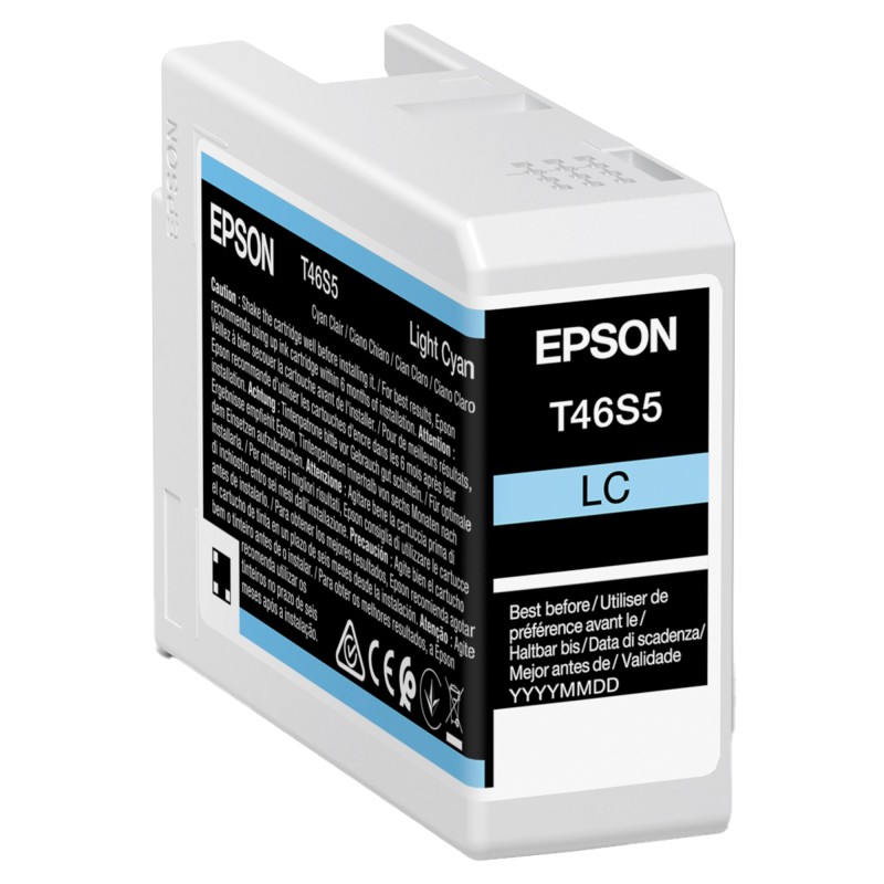 Epson Cartuccia UltraChrome Pro 10 Ciano chiaro C13T46S500 25 ml