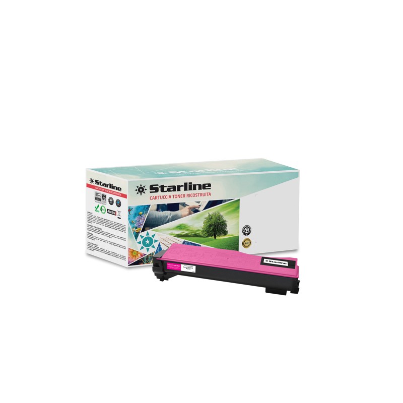 Starline Toner Ricostruito per Kyocera Magenta TK540M 4.000 pag