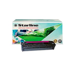 Starline Toner Ricostruito per HP 125A Magenta CB543A 1.400 pag