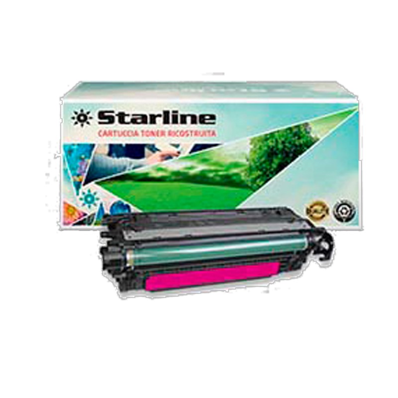 Starline Toner Ricostruito per HP 504A Magenta CE253A 7.000 pag