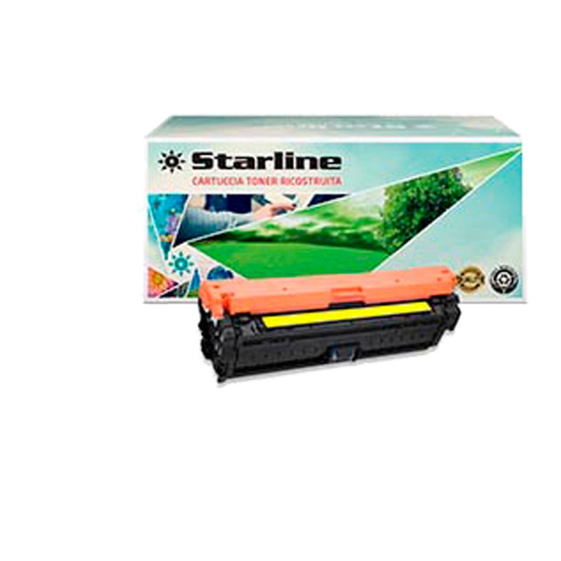 Starline Toner Ricostruito per HP 651A Giallo CE342A 16.000 pag